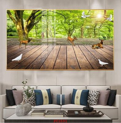 File gốc File tranh phong cảnh thiên nhiên PC1591 (chuẩn CMYK) cho nhà in