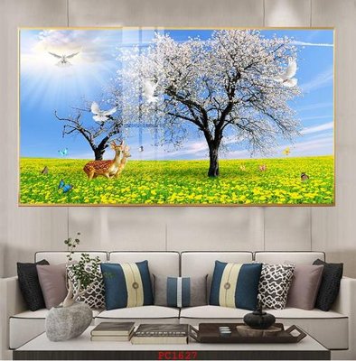 File tranh trang trí File tranh phong cảnh thiên nhiên PC1627 (file gốc)