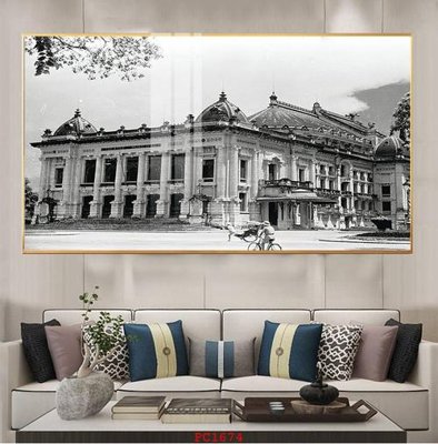 File PSD File tranh phong cảnh thiên nhiên PC1674 (bản gốc) cho nhà in