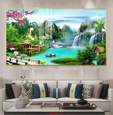 File tranh File tranh phong cảnh thiên nhiên PC1677 (bản gốc) trang trí văn phòng