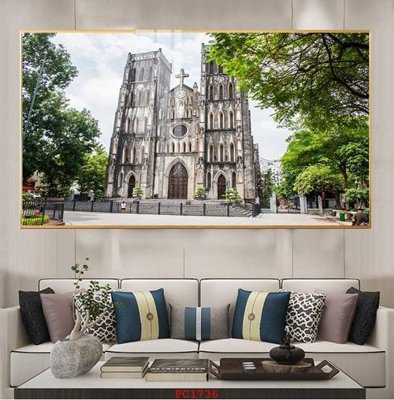 Download file ảnh gốc File tranh phong cảnh thiên nhiên PC1736 để in ấn