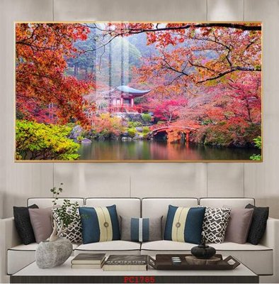 File tranh File tranh phong cảnh thiên nhiên PC1785 (gốc) chủ đề trừu tượng