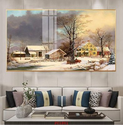 File gốc File tranh phong cảnh thiên nhiên PC1981 (trang trí) cho phòng khách