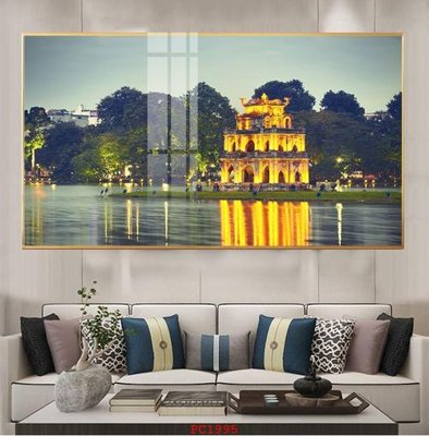 File in mica File tranh phong cảnh thiên nhiên PC1995 (bản gốc) siêu trong