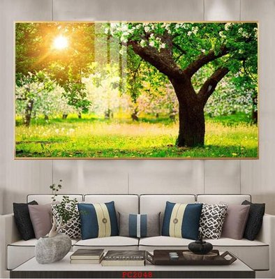 File in trần File tranh phong cảnh thiên nhiên PC2048 (bản gốc) 5D