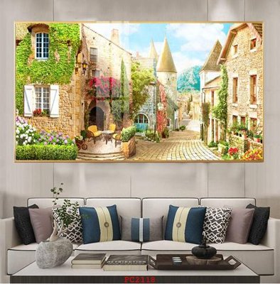 Ảnh mô tả file gốc in mica File tranh phong cảnh thiên nhiên PC2118