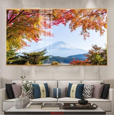 File gốc File tranh phong cảnh thiên nhiên PC2130 (in lụa) tranh phong thủy