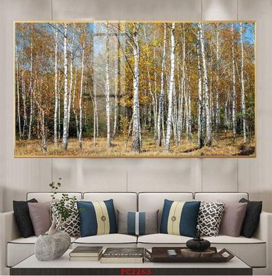 File tranh File tranh phong cảnh thiên nhiên PC2263 (bản gốc) in lụa 5D