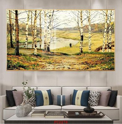 Chi tiết file gốc File tranh phong cảnh thiên nhiên PC2278 (cho in tráng gương)