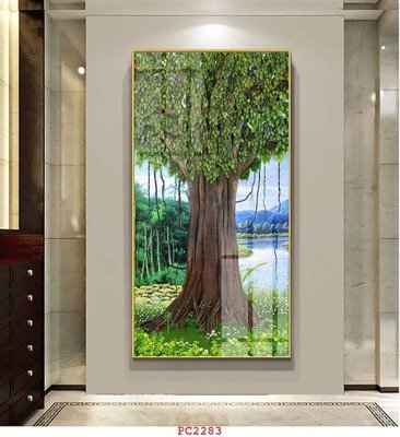 File ảnh File tranh phong cảnh thiên nhiên PC2283 (gốc) in decal dán tường