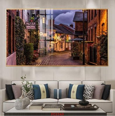 File PSD File tranh phong cảnh thiên nhiên PC2349 (nguyên gốc) chất lượng cao