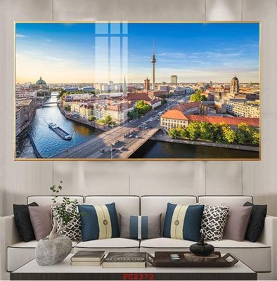 File gốc File tranh phong cảnh thiên nhiên PC2372 (chuẩn màu) cho in offset