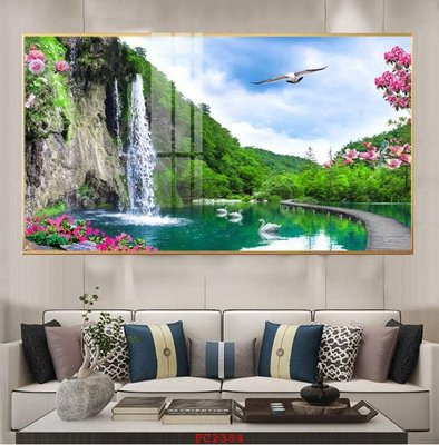 Tệp tin gốc File tranh phong cảnh thiên nhiên PC2384 (dùng cho in ấn) chuyên nghiệp