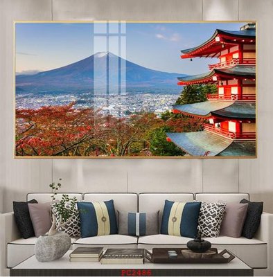 Download file gốc File tranh phong cảnh thiên nhiên PC2486 (in lụa) nghệ thuật