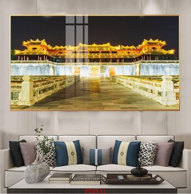 File gốc in mica File tranh phong cảnh thiên nhiên PC2511 chất lượng