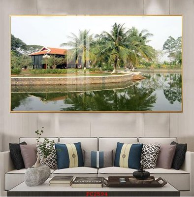 File tranh in trần 3D File tranh phong cảnh thiên nhiên PC2594 (ảnh gốc)