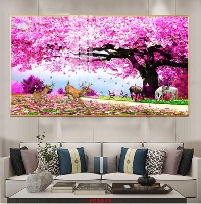 Tải file File tranh phong cảnh thiên nhiên PC2638 (gốc) làm tranh trang trí