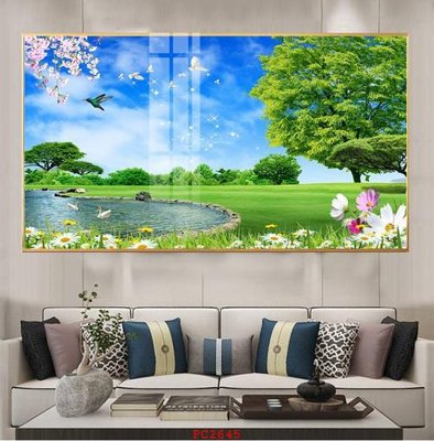 Download file File tranh phong cảnh thiên nhiên PC2645 (gốc) in mica ốp bếp