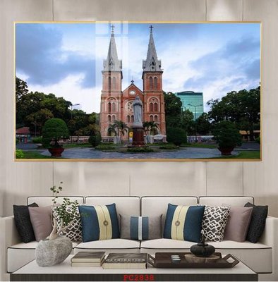 File tranh in tráng gương File tranh phong cảnh thiên nhiên PC2838 (siêu nét)