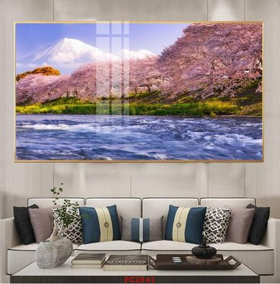 Chi tiết file ảnh File tranh phong cảnh thiên nhiên PC2841 sắc nét