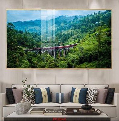 File PSD File tranh phong cảnh thiên nhiên PC2842 (gốc) cho designer