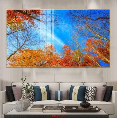 File gốc in ấn File tranh phong cảnh thiên nhiên PC2871 độ phân giải cao