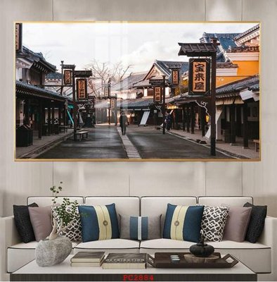 File tranh File tranh phong cảnh thiên nhiên PC2884 (gốc) chủ đề thành phố