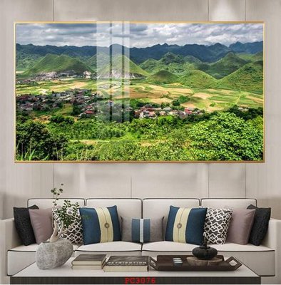 File gốc File tranh phong cảnh thiên nhiên PC3076 (in 3D) nghệ thuật