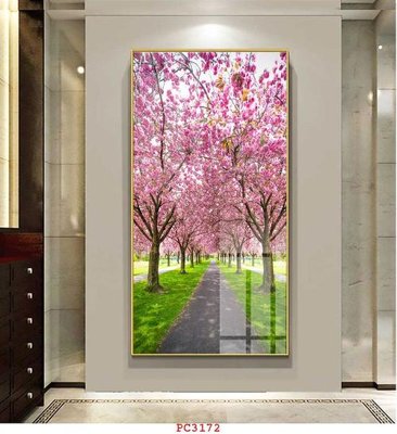 File PSD File tranh phong cảnh thiên nhiên PC3172 (bản gốc) cho nhà in