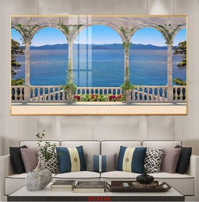 File in trần File tranh phong cảnh thiên nhiên PC3185 (bản gốc) phong cảnh