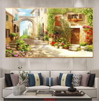 Mua file gốc File tranh phong cảnh thiên nhiên PC3209 (in ấn) tại Filetranh.com