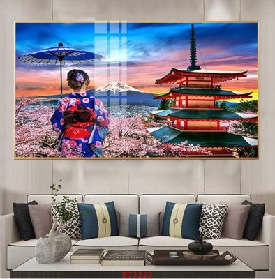 File ảnh File tranh phong cảnh thiên nhiên PC3223 (gốc) cho trang trí nhà hàng