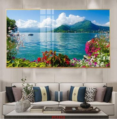 File gốc in tráng gương File tranh phong cảnh thiên nhiên PC3252 chi tiết