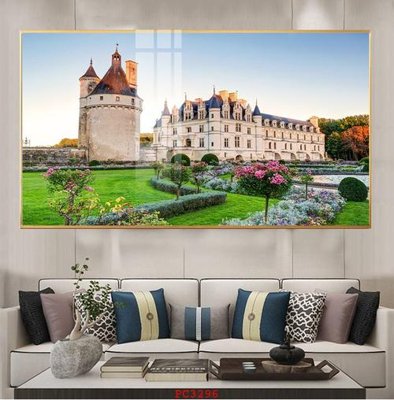 File gốc File tranh phong cảnh thiên nhiên PC3296 (in mica) trang trí