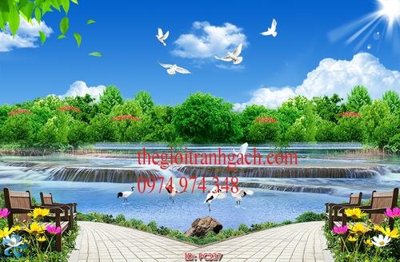 Cung cấp file tranh gốc File gốc phong cảnh PC337 độc quyền