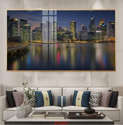 File tranh File tranh phong cảnh thiên nhiên PC3400 (file gốc) chủ đề phong thủy