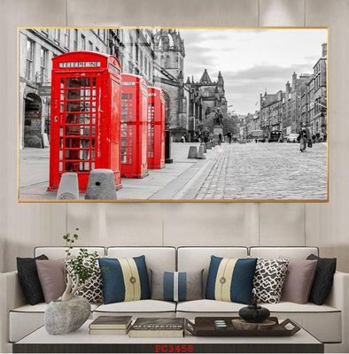 Hình ảnh file gốc File tranh phong cảnh thiên nhiên PC3458 cho in UV