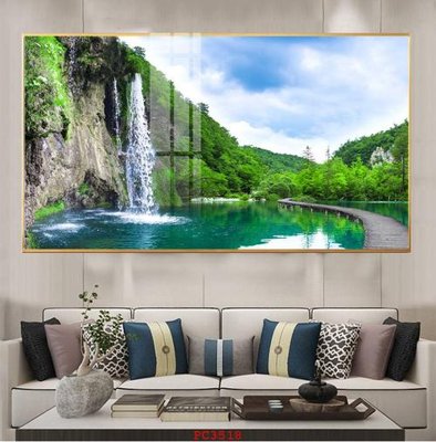 File gốc File tranh phong cảnh thiên nhiên PC3518 (chủ đề hiện đại) trang trí