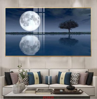 File in trần File tranh phong cảnh thiên nhiên PC3525 (bản gốc) hoa văn