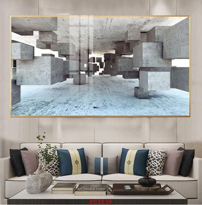 File gốc File tranh phong cảnh thiên nhiên PC3539 (in mica) làm bảng hiệu