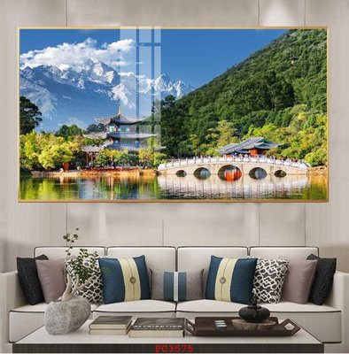 Tải file PSD File tranh phong cảnh thiên nhiên PC3575 (nguyên layer) để in