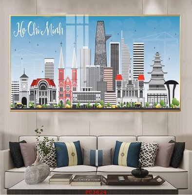 Tải file gốc File tranh phong cảnh thiên nhiên PC3624 dùng cho in ấn