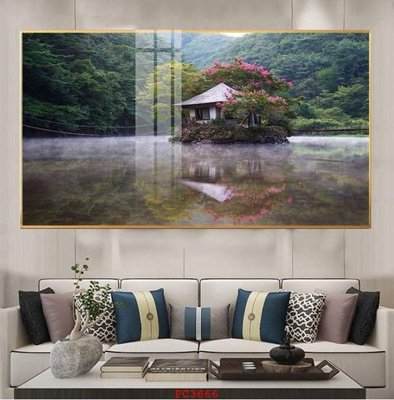 Chi tiết file gốc File tranh phong cảnh thiên nhiên PC3666 (cho in tráng gương)