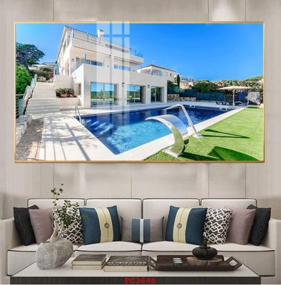 File tranh gốc PSD File tranh phong cảnh thiên nhiên PC3688 còn nguyên layer