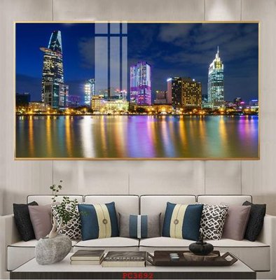 File gốc File tranh phong cảnh thiên nhiên PC3692 (in lụa) hoa văn cổ điển