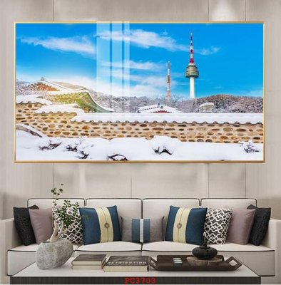 File in trần File tranh phong cảnh thiên nhiên PC3703 (bản gốc) bầu trời