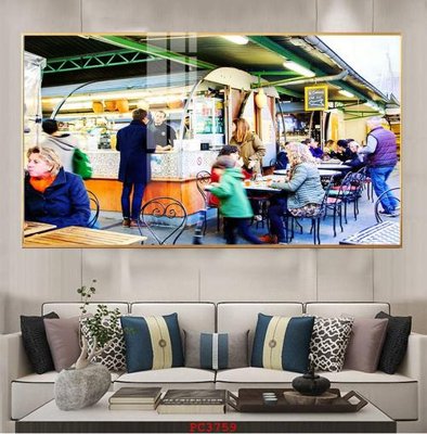 File gốc File tranh phong cảnh thiên nhiên PC3759 (chuẩn màu) cho in offset