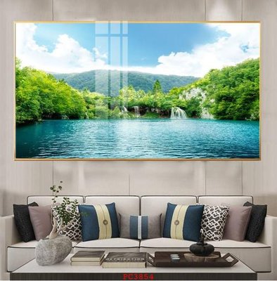 File tranh File tranh phong cảnh thiên nhiên PC3854 (bản gốc) in lụa 3D