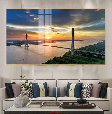 File tranh gốc File tranh phong cảnh thiên nhiên PC3881 chủ đề hiện đại