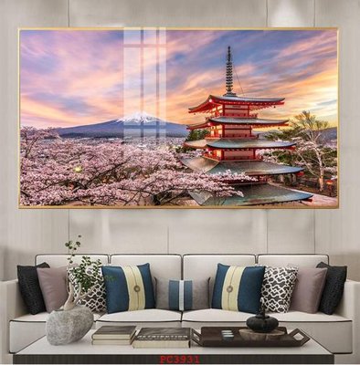 File gốc File tranh phong cảnh thiên nhiên PC3931 (ảnh chi tiết) để in trần